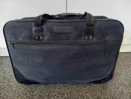 * Zachte eenvoudige vintage koffer soft case *, Sieraden, Tassen en Uiterlijk, Koffers, Gebruikt, Overige materialen, 50 tot 60 cm