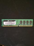 Corsair 2GB DDR2 800MHz (1 stick), Computers en Software, RAM geheugen, Ophalen of Verzenden, Zo goed als nieuw, DDR2, Desktop