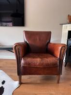 Schapenleren schaapslederen schapenleer fauteuil, Ophalen, Gebruikt, 75 tot 100 cm, 50 tot 75 cm