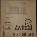 Zwitsal 6x400 ml zeepvrije wasgel in gesealde doos, Nieuw, Ophalen of Verzenden