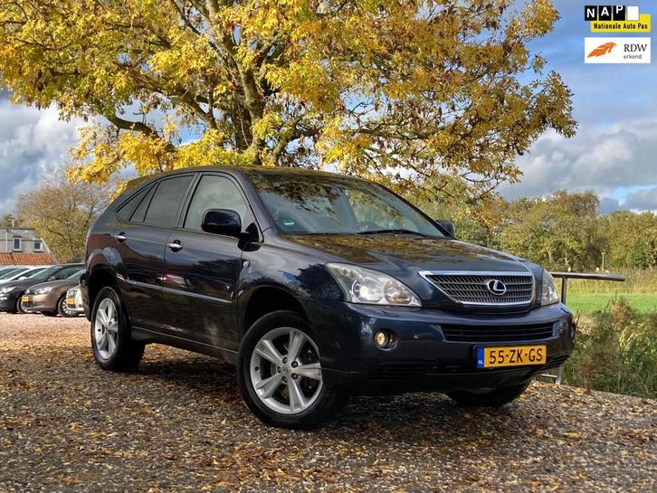 Lexus RX 400h Executive Hybride | Leder + Navi + Clima + Cru, Auto's, Lexus, Bedrijf, Te koop, RX(-H), 4x4, ABS, Achteruitrijcamera