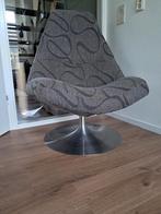 Draaistoel grijs, Huis en Inrichting, Fauteuils, Ophalen, Gebruikt, 75 tot 100 cm, 50 tot 75 cm