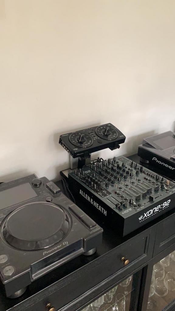 DJ Set Xone:92 + 2x Pioneer CDJ-2000 Nexus 2 + RMX-500, Muziek en Instrumenten, Dj-sets en Draaitafels, Zo goed als nieuw, Dj-set