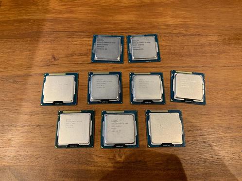 9 stuks Intel Core i3 en i5 processor - 2e, 3e, 4e generatie, Computers en Software, Processors, Zo goed als nieuw, 2-core, 4-core