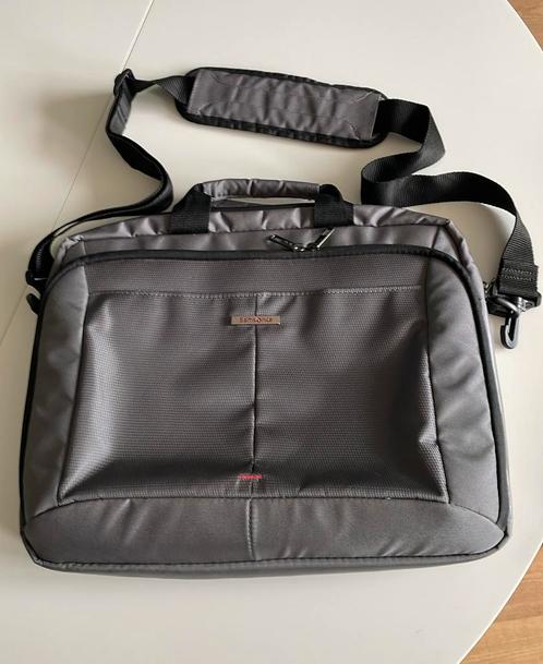 Nette grijs/zwarte tas van Samsonite, Computers en Software, Laptoptassen, Gebruikt, Schoudertas, 17 inch of meer, Ophalen of Verzenden