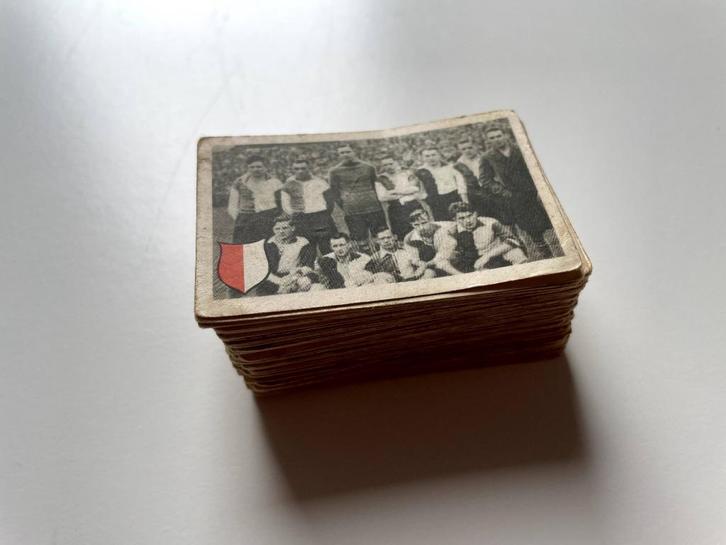 Miss Blanche 3e serie voetbalplaatjes 1931, Verzamelen, Sportartikelen en Voetbal, Gebruikt, Poster, Plaatje of Sticker, Feyenoord