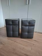 Nachtkastjes Lederlook - Set van 2, Ophalen, Overige materialen, Minder dan 45 cm, 55 tot 70 cm