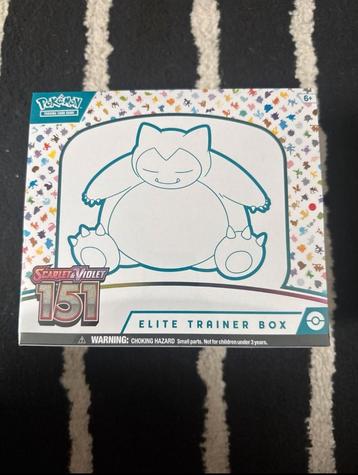 Pokémon 151 Top Trainer Box (Nieuw) beschikbaar voor biedingen