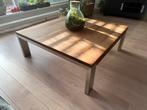 Notenhouten Salontafel Bridge van Bert Plantagie, Ophalen, 100 tot 150 cm, 50 tot 100 cm, Zo goed als nieuw