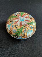 Vintage met Cloisonne geëmailleerd doosje, Ophalen of Verzenden