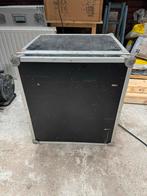 19 inch Flightcase Versterkerrack op wieltjes, Muziek en Instrumenten, Ophalen, Gebruikt, Speaker of Versterker, Flightcase