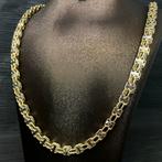14k gouden ketting magnum schakel italy 70cm, Sieraden, Tassen en Uiterlijk, Kettingen, Ophalen of Verzenden, Zo goed als nieuw