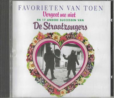 De Straatzangers – Vergeet Me Niet & 17 Successen 1992 CD315, Cd's en Dvd's, Cd's | Nederlandstalig, Zo goed als nieuw, Levenslied of Smartlap