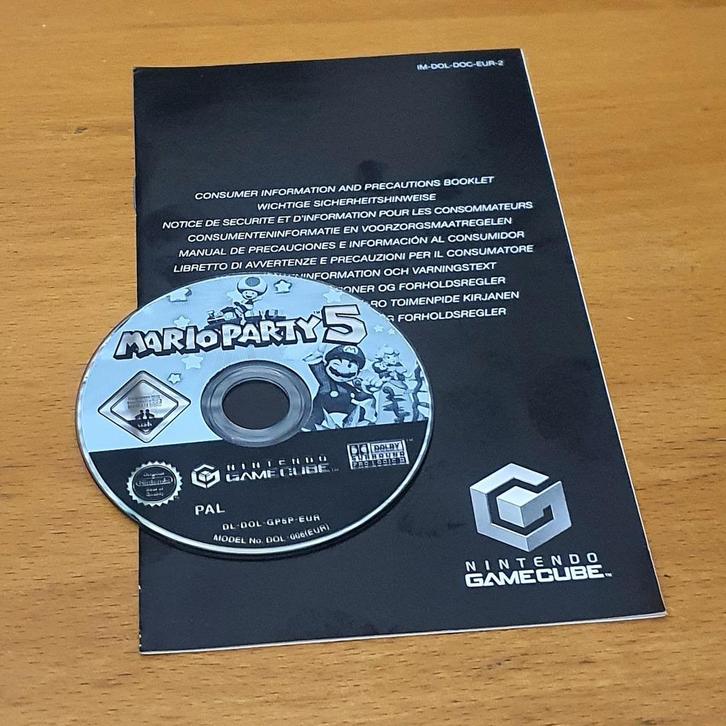 GameCube | Mario PARTY 5 ( losse disc ), Spelcomputers en Games, Games | Nintendo GameCube, Gebruikt, 3 spelers of meer, Vanaf 3 jaar