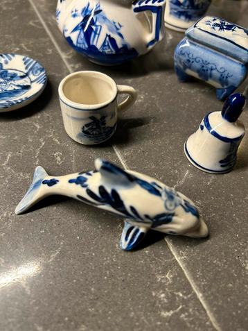 Delfts Blauw Miniatuur Collectie beschikbaar voor biedingen
