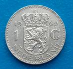 1 Gulden 1969 vis – Juliana, Postzegels en Munten, Munten | Nederland, Verzenden, Koningin Juliana, 1 gulden, Losse munt