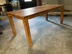 eettafel massief eikenhout robuust 200 bij 90 cm, Huis en Inrichting, Tafels | Eettafels, Eikenhout, 200 cm of meer, Zo goed als nieuw