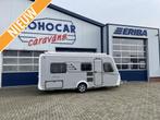 Eriba Nova Light 442, Caravans en Kamperen, Caravans, Standaardzit, Tot en met 3, Schokbreker, Lengtebed