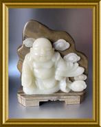 Mooi zwaar stenen boeddha beeld, Antiek en Kunst, Ophalen of Verzenden