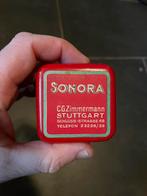 Blikje sonora, Verzamelen, Blikken, Ophalen of Verzenden, Zo goed als nieuw, Overige