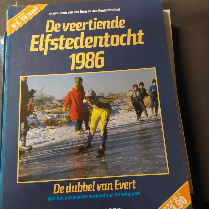 De Veertiende Elfstedentocht 1986 - Schaatsboek, Boeken, Sportboeken, Zo goed als nieuw, Balsport, Ophalen of Verzenden