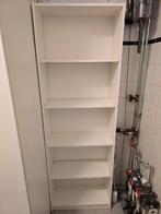 Witte kast met planken, Huis en Inrichting, Kasten | Boekenkasten, Met plank(en), Gebruikt, 150 tot 200 cm, 25 tot 50 cm