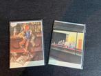 Kuifje 2 luxe ansichtkaarten Edward Hopper, Verzamelen, Stripfiguren, Ophalen of Verzenden, Kuifje