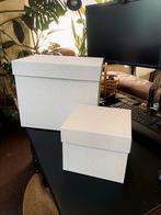 Zara Home - opbergdozen in linnen uitvoering, Overige materialen, Minder dan 50 cm, 50 tot 75 cm, Minder dan 50 cm