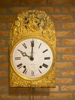 Goudkleurige franse antieke klok, Antiek en Kunst, Ophalen