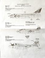 Decals US Navy CVW-14 Crusader, Skyraider, Intruder.1:48, Ophalen, Zo goed als nieuw, Groter dan 1:72, Overige merken