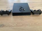 PlayStation 4 slim incl 2 draadloze dual schock controllers, Spelcomputers en Games, Ophalen, Met 2 controllers, Slim, 500 GB