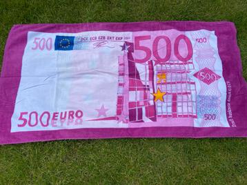 500 Euro Biljet Handdoek - Nieuw en Uniek beschikbaar voor biedingen