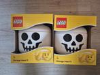2x LEGO Opbergkop Skelet - Small - Nieuw, Ophalen of Verzenden, Nieuw, Lego