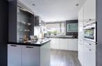 Witte hoogglans keuken met Siemens apparatuur, Huis en Inrichting, Keuken | Complete keukens, Wit, Zo goed als nieuw, Ophalen