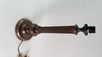 Herda tafellamp, koperen lampvoet, 57 cm hoog. S13, Tweedehands verkoop, Tweedehands verkoop, Gebruikt, 50 tot 75 cm