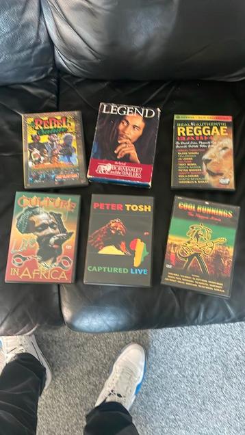 Diverse ouderwetse live dvd’s Reaggea oldschool beschikbaar voor biedingen