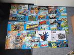 Partij W109=Lego beschrijvingen, 4x foto's vol, Lego, Lego, Gebruikt, Lego