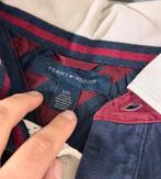 Tommy Hilfiger Rugby Polo Shirt Longsleeve Maat L-G Navy/Red, Kleding | Heren, Maat 52/54 (L), Blauw, Ophalen of Verzenden, Zo goed als nieuw