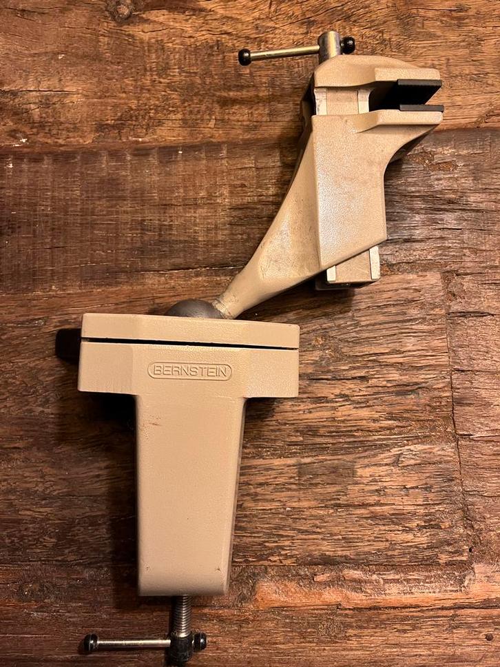 Bernstein Tafelklembankschroef, Doe-het-zelf en Verbouw, Gereedschap | Handgereedschap, Gebruikt, Ophalen of Verzenden