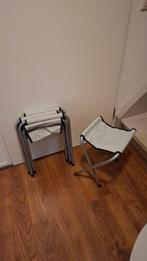 4 opklapbare krukjes, Ophalen, Campingstoel