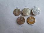 17x zilveren tientjes (1994-1995-1996-1997-1999), Postzegels en Munten, Munten | Nederland, Setje, Koningin Beatrix, Zilver, Ophalen of Verzenden