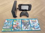 Nintendo Wii U met extra’s., Spelcomputers en Games, Spelcomputers | Nintendo Wii U, Ophalen of Verzenden, Zo goed als nieuw, Met 2 controllers