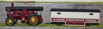 1887 Marklin  diesel/kermis wagen H.Lindner Kinematograph  beschikbaar voor biedingen