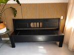 Klepbank zwart hout, Ophalen, Minder dan 75 cm, 150 tot 200 cm, Zo goed als nieuw