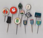 Verzameling Friesland speldjes Vlag Wapen Provincie, Verzamelen, Speldjes, Pins en Buttons, Gebruikt, Niet vindbaar, Niet vindbaar
