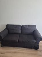 Ikea EKTORP bank 2-zits zwart, Ophalen, 150 tot 200 cm, Tweepersoons, 75 tot 100 cm