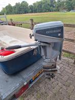 Johnson / Evinrude 4 pk 2 takt buitenboordmotor kortstaart, Watersport en Boten, Ophalen, Gebruikt, Motor en Techniek, Zeilboot of Motorboot
