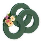 3 Steekschuim kranzen van oase, Ophalen of Verzenden, Nieuw