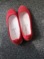 Hush Puppies Suède Ballerina's maat 39, Zo goed als nieuw, Hush Puppies, Rood, Ballerina's