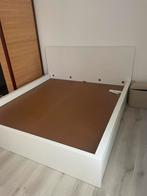 Ikea Malm bed 180x200, Ophalen, Overige materialen, Gebruikt, Wit